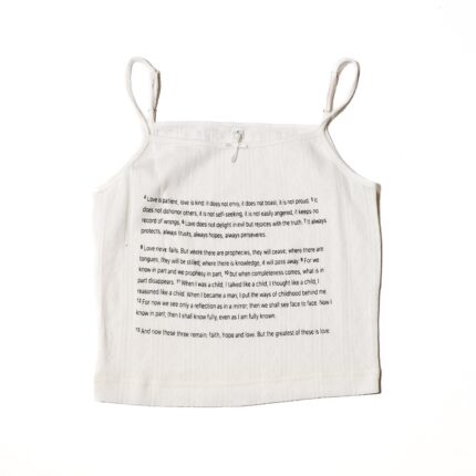 Love is patient tank - graphic streetwear tank