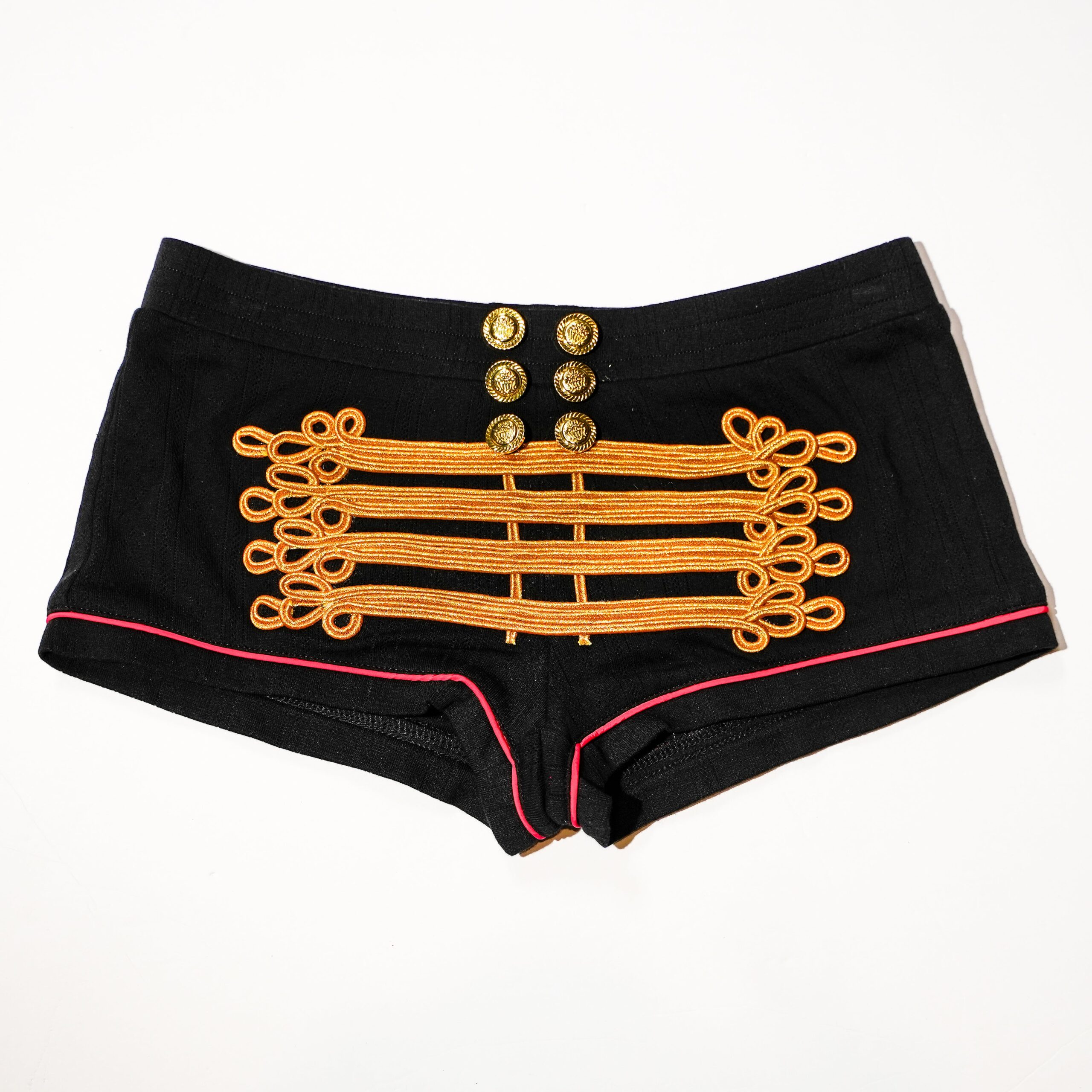 Marching Band Womens Shorts Marching Band Womens Shorts - uniform-inspired streetwear shorts