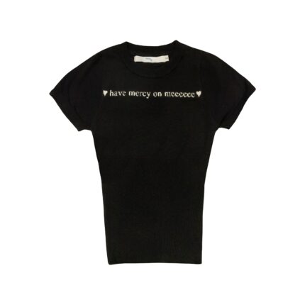 Mercy Knit Tee - premium knit graphic tee