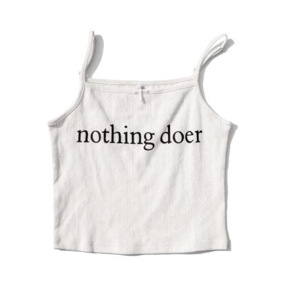 Nothing Doer Tank - graphic streetwear tank