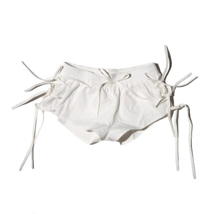 Side Tie Shorts - streetwear shorts with side tie detail