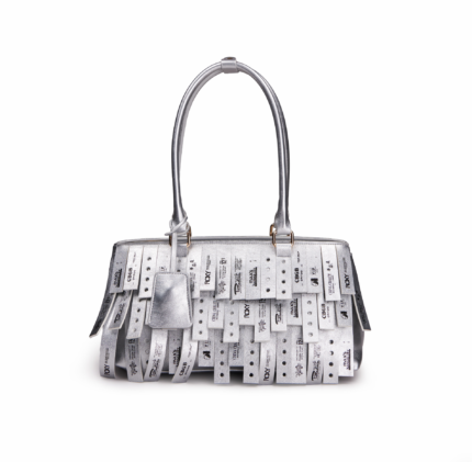 Silver Wristband Bag - streetwear bag with wristband strap